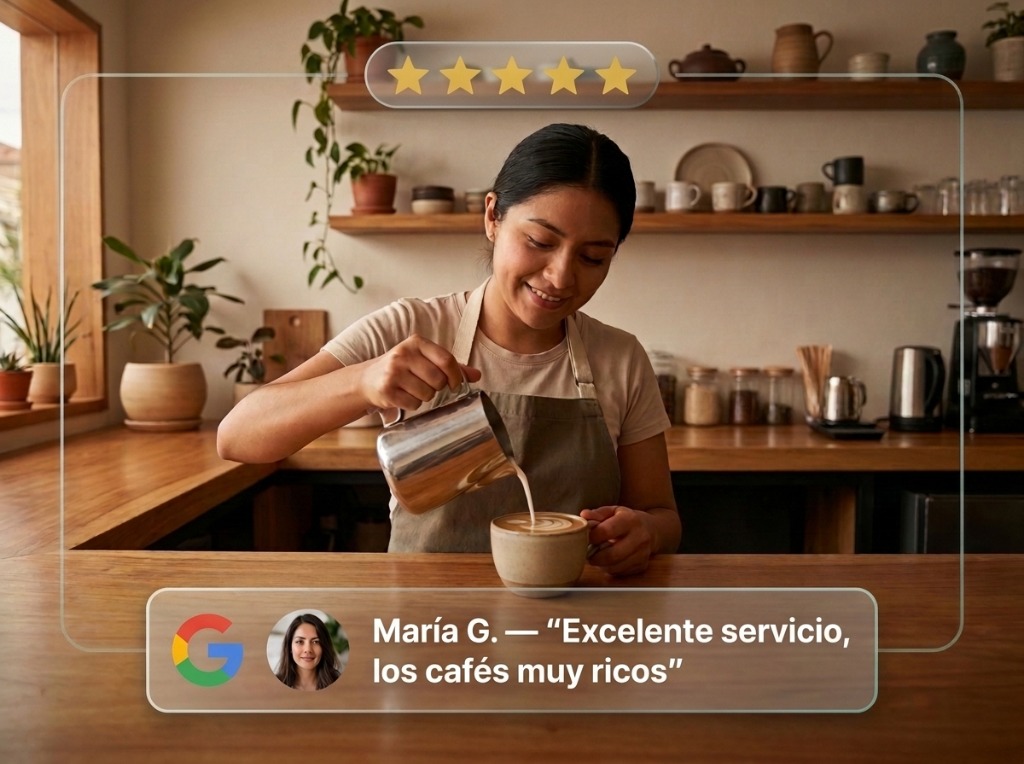 Gestión de Reseñas y Reputación en Google para Cafetería